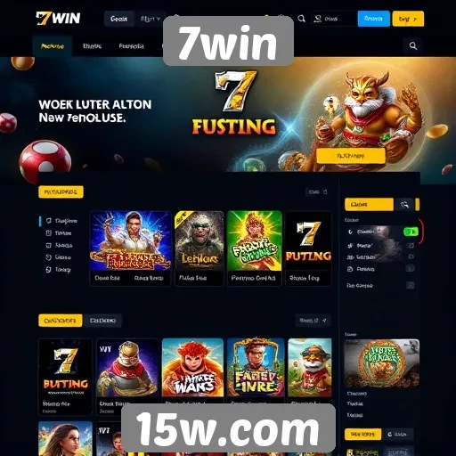 Interface e usabilidade do site 7win